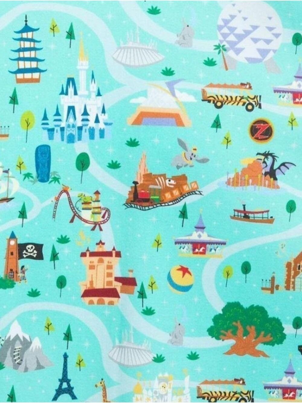 DISNEYLAND PARKS THE DRESS SHOP RARE ICONS HALTER DRESS RETRO PINUP XL - Picture 3 of 7